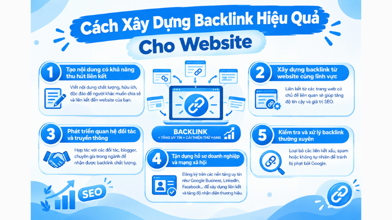 Cách Xây Dựng Backlink Hiệu Quả Cho Website