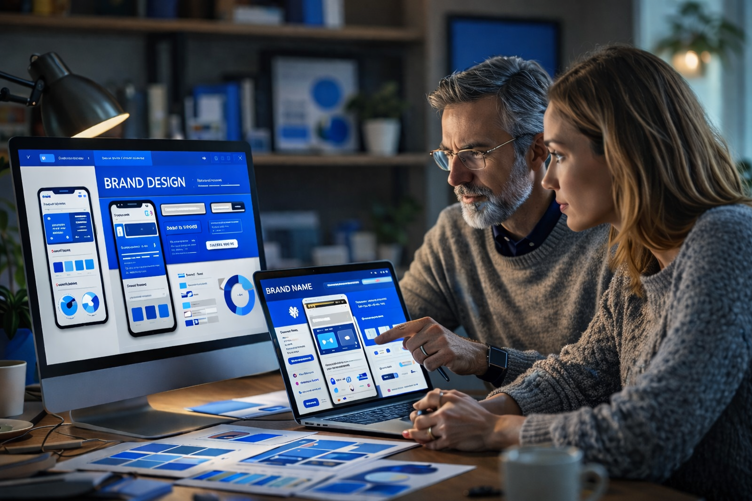 UI design theo Brand